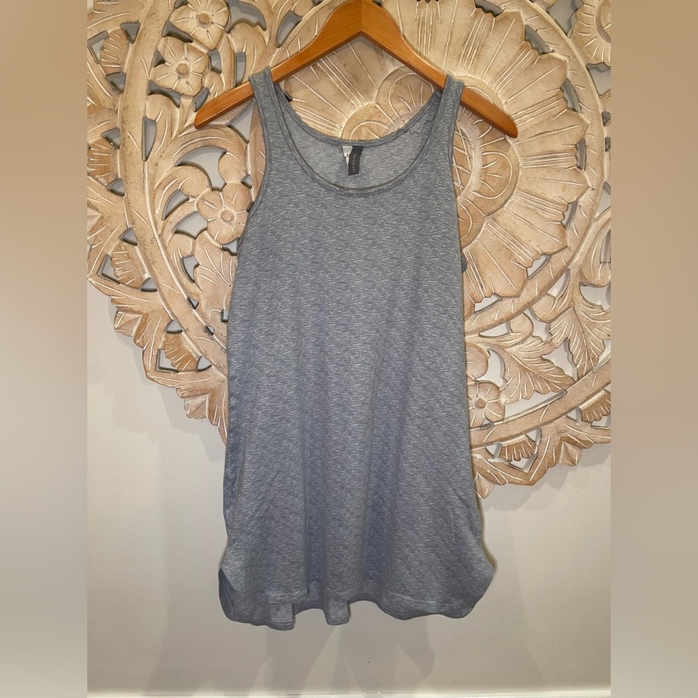 Jaclyn Intimidates Gray Midi Sleep Dress